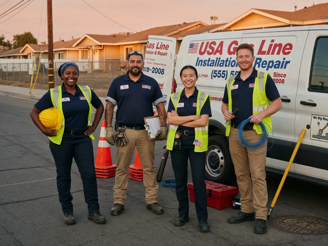 Gas Line Installation company in Barnardsville, NC